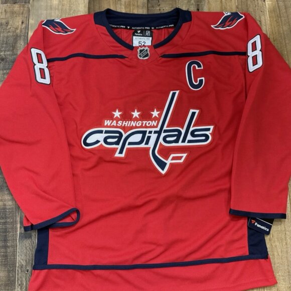 Alex Ovechkin Washington Capitals Hom Red Jersey - Picture 3 of 4